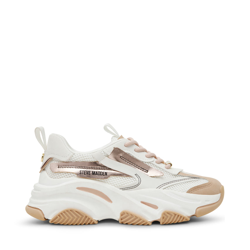 Possession-E Sneaker Cream Rose Gold