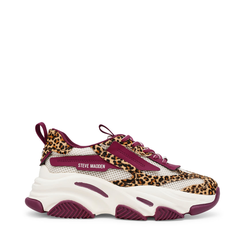 PossessionL-E Sneaker Plum / Leopard