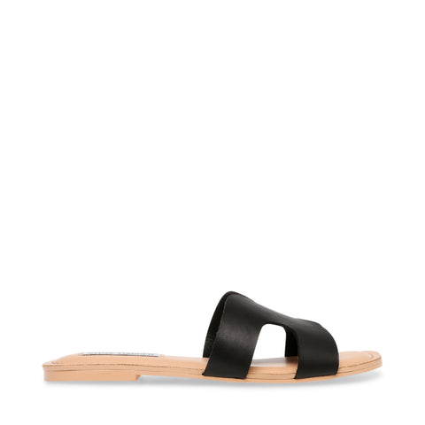 Zarnia Sandal Black Leather