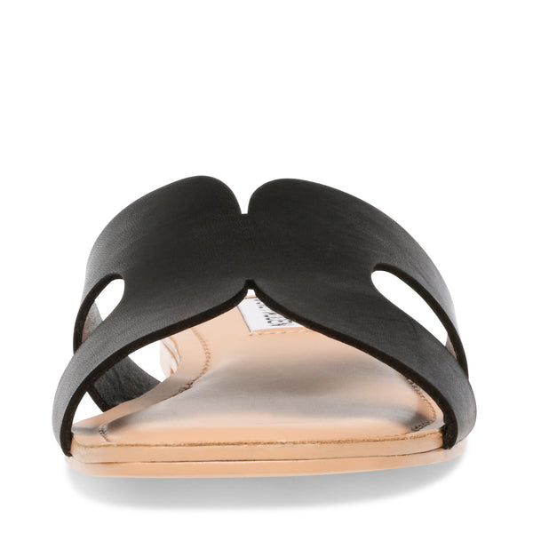 Zarnia Sandal Black Leather