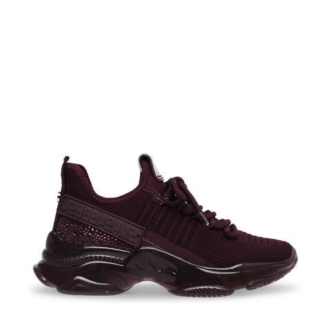 Steve Madden Maxilla-R Sneaker Burgundy Multi Sneakers Brilhantes