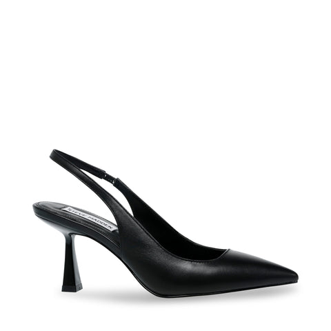 Steve Madden Lustrous Black Leather Festa