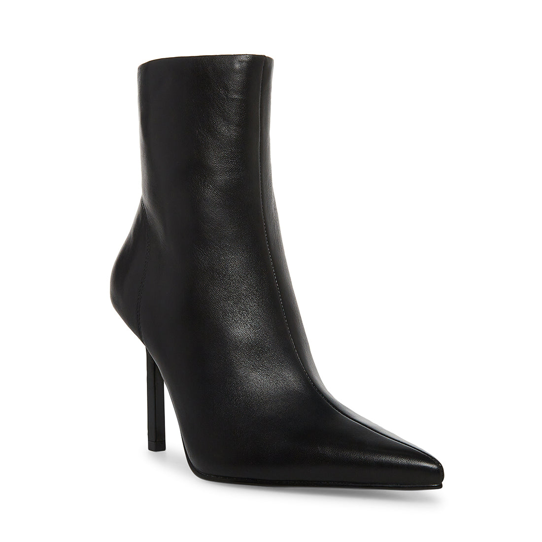 Iyanna Bootie Black Leather- Hover Image