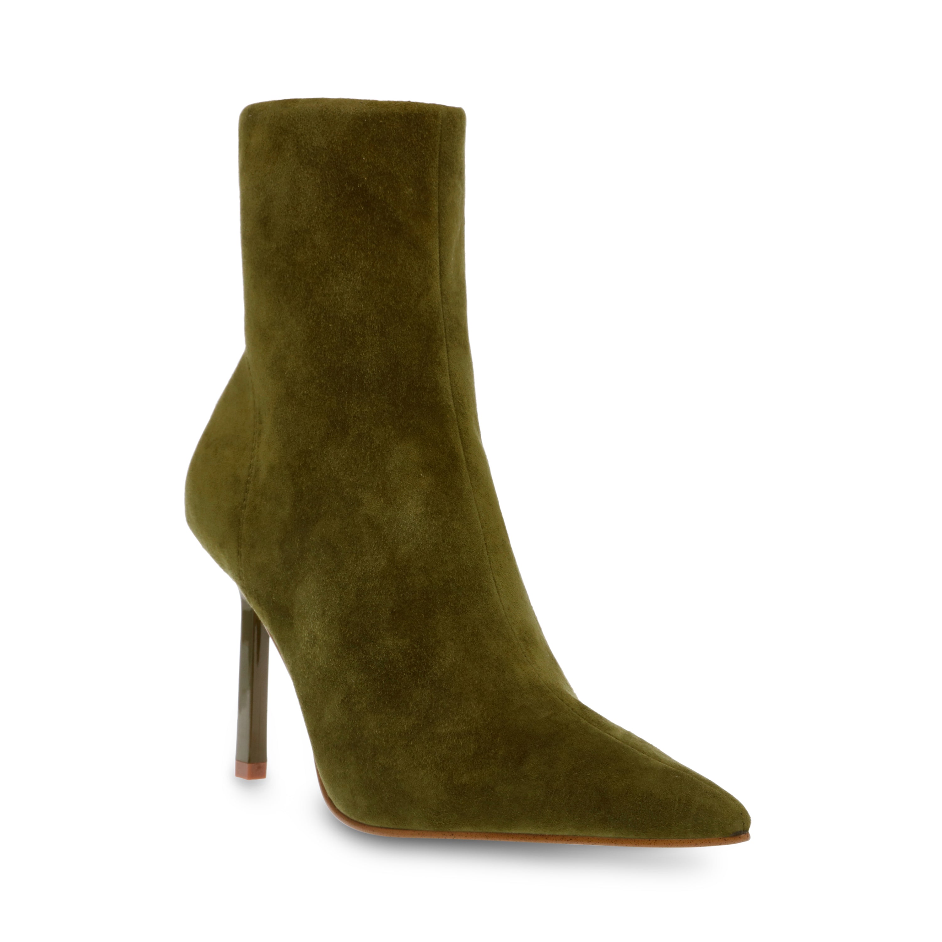 Iyanna Bootie Olive Suede- Hover Image