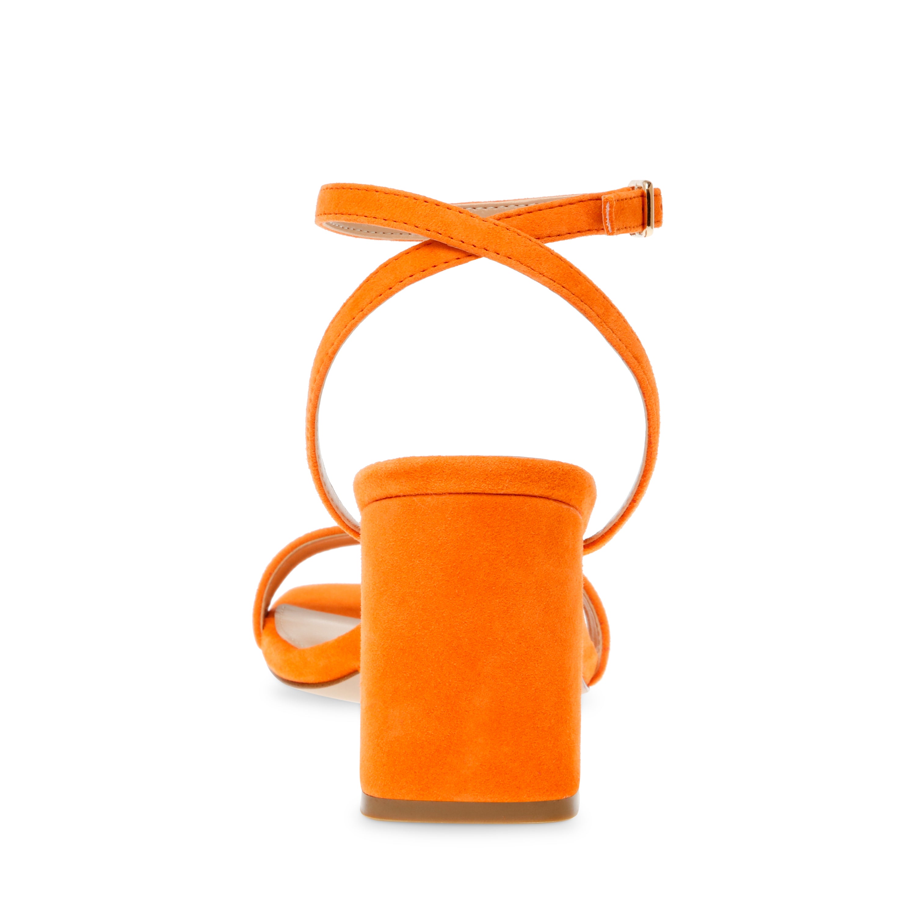 Luxe Sandal Orange Suede