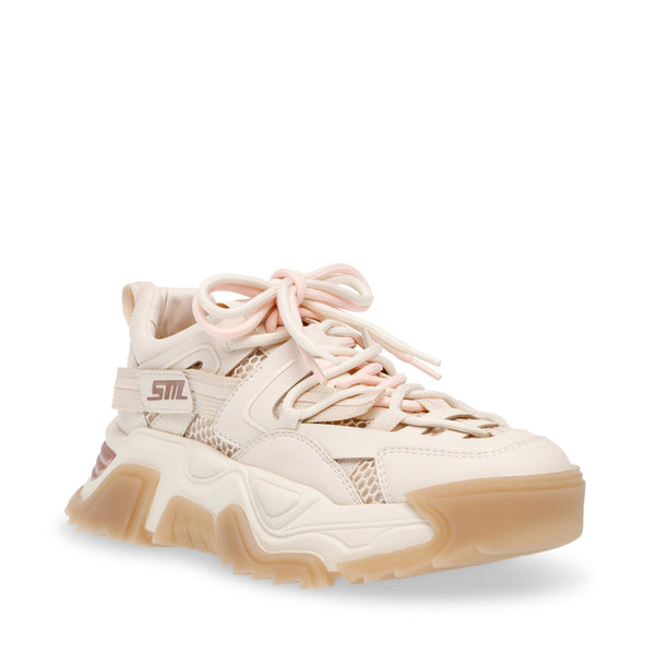 Kingdom-E Sneaker Cream Rose Gold