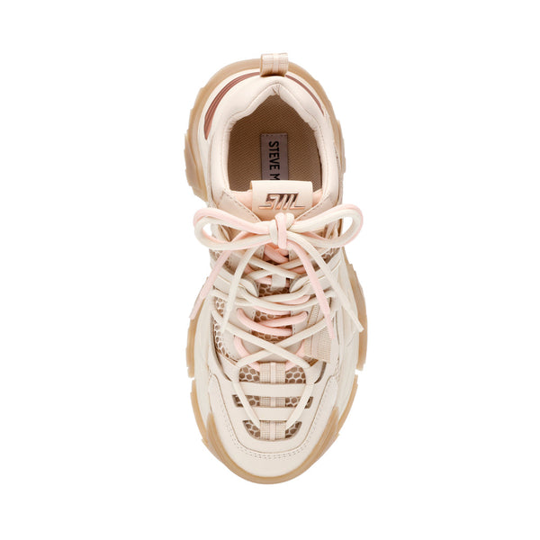 Kingdom-E Sneaker Cream Rose Gold