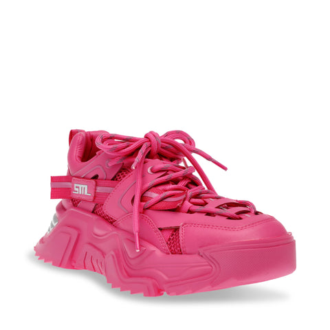 Steve Madden Kingdom Sneaker Pink/Silver Promoções até 50%