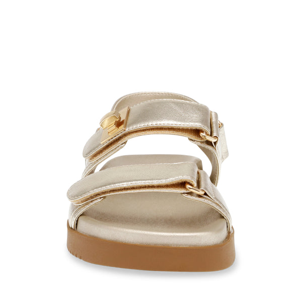 Mona Sandal Gold Leather