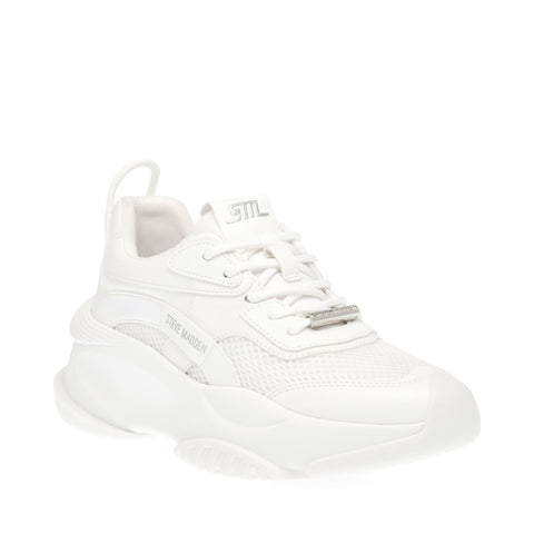 Steve Madden Belissimo Sneaker White/White Sneakers - 1 de março a 31 de maio