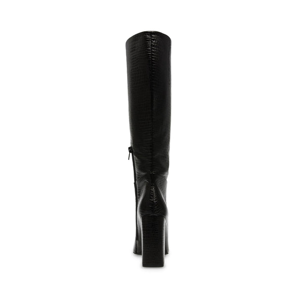 Ally Boot Black Croco