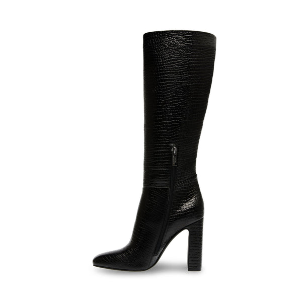 Ally Boot Black Croco