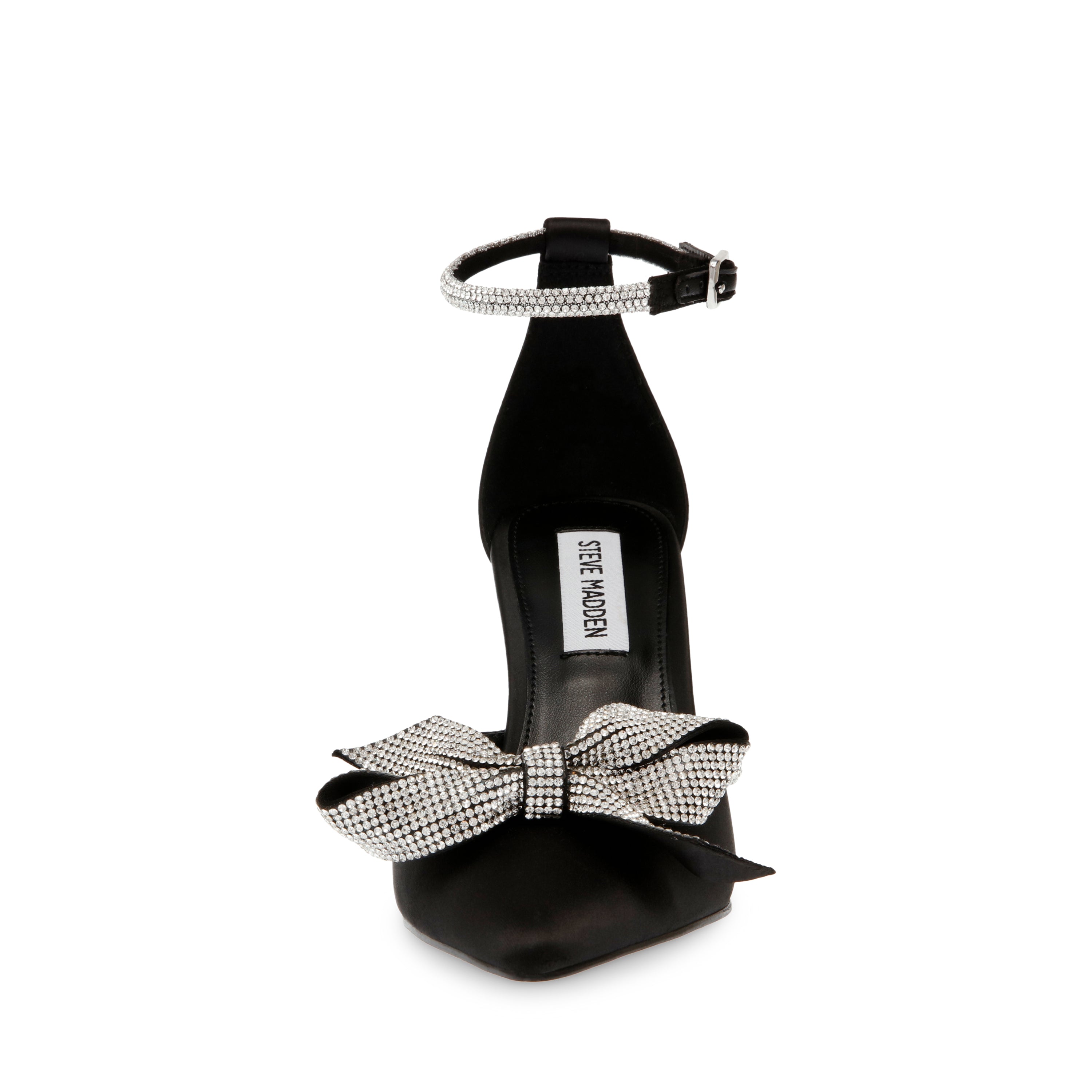 Lumiere Sandal Black Satin- Hover Image