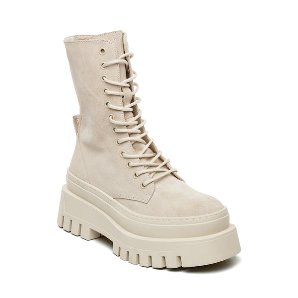 Coast Bootie Greige Leather