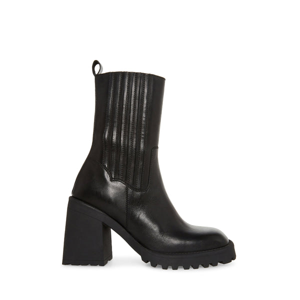 Upcycle Bootie Black Action Leather