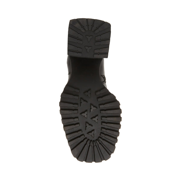 Upcycle Bootie Black Action Leather
