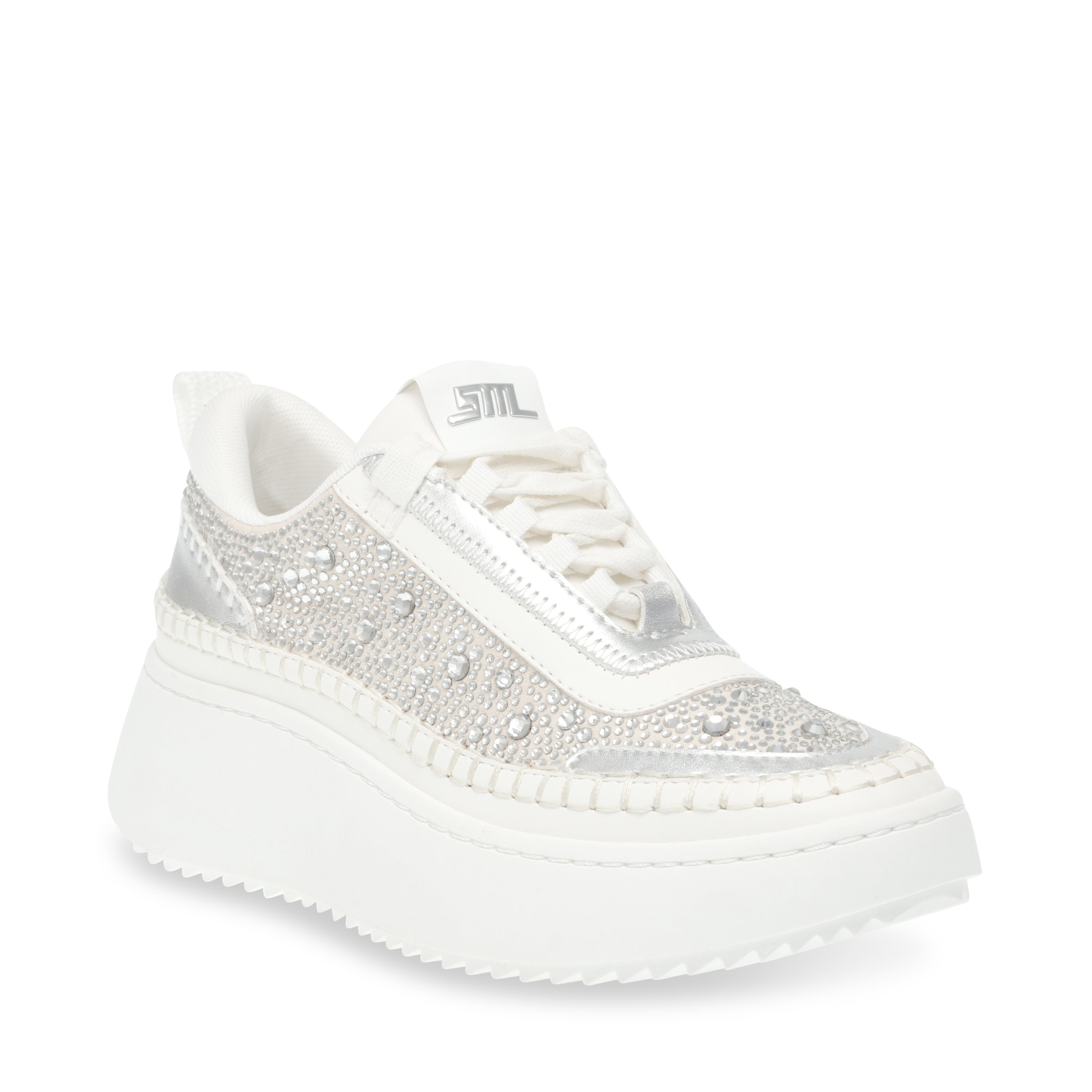 Doubletak-R Sneaker Silver Stones