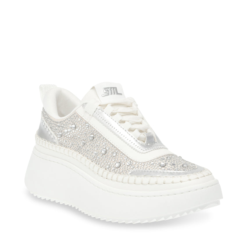 Doubletak-R Sneaker Silver Stones
