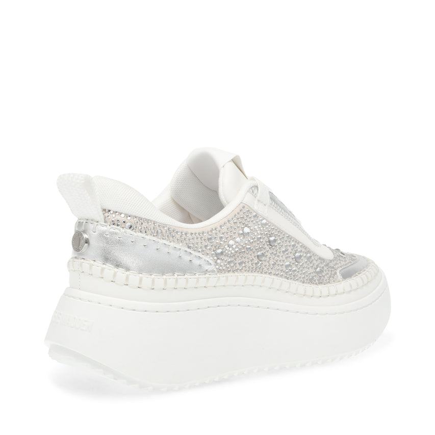 Doubletak-R Sneaker Silver Stones