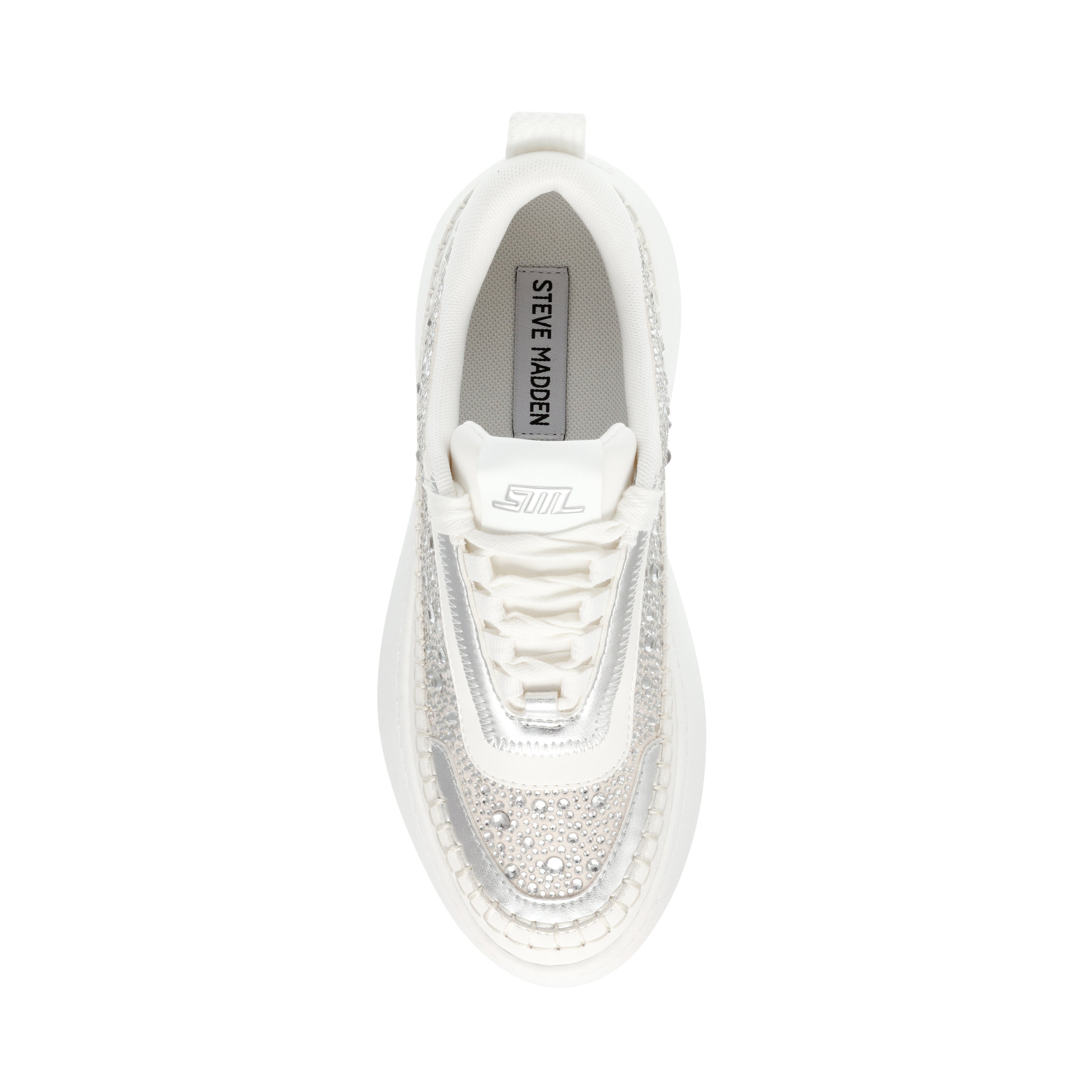 Doubletak-R Sneaker Silver Stones