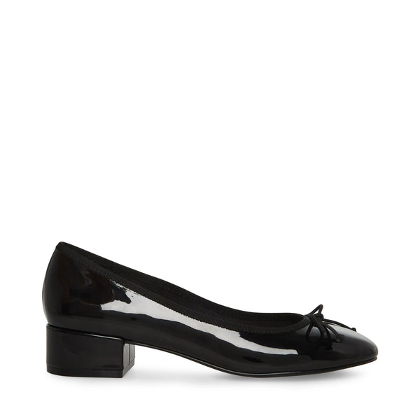 Cherish Ballerina Black Leather