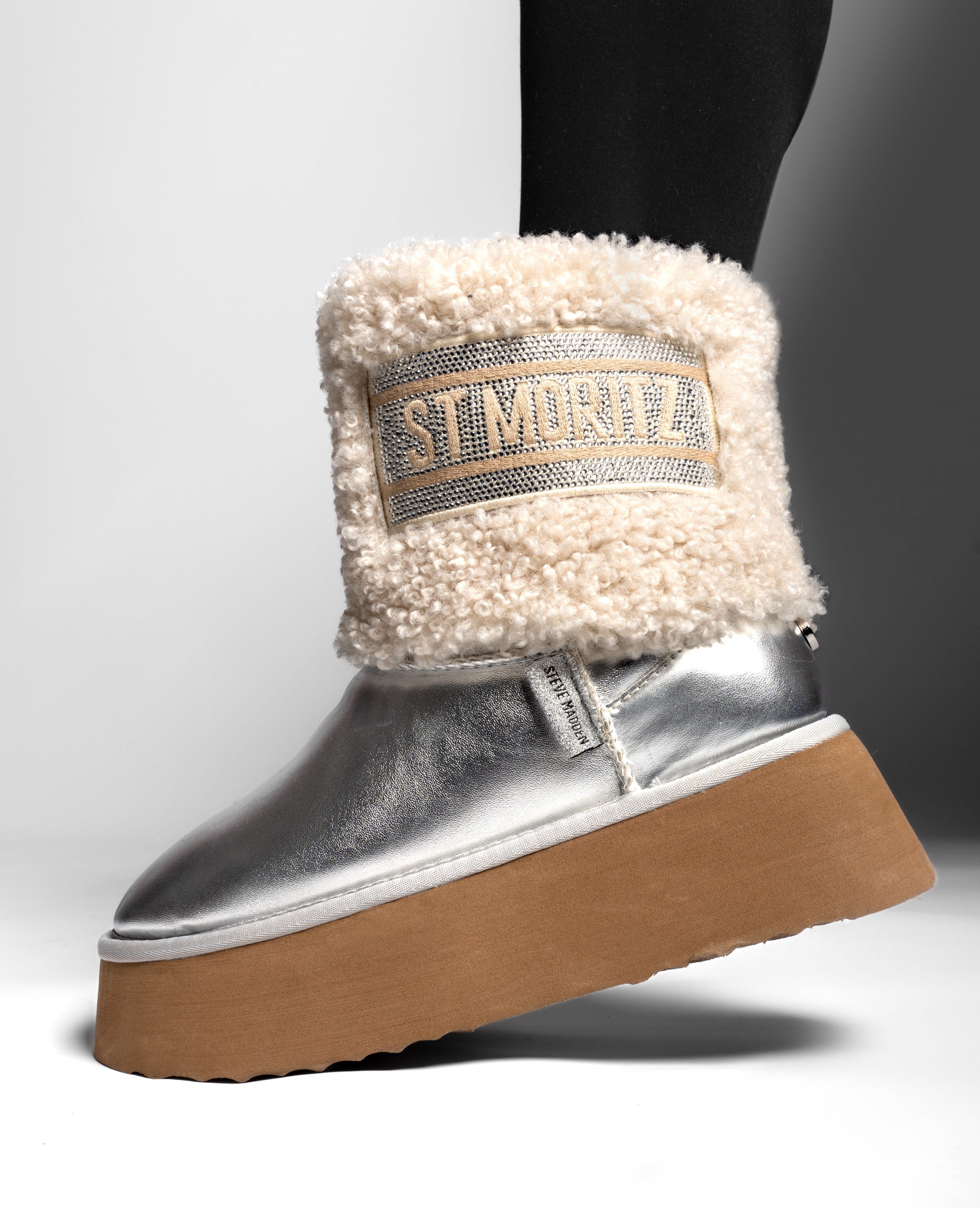 St.Moritz Bootie Silver- Hover Image