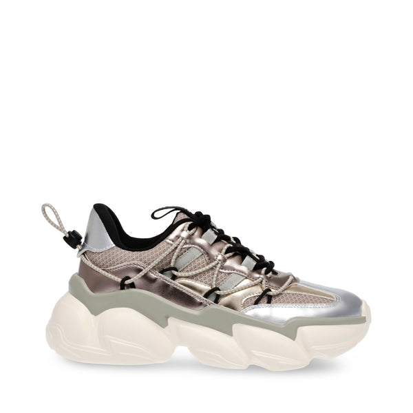 Spectator Sneaker Pewter/Gold