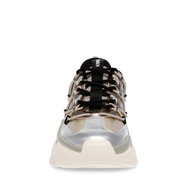 Spectator Sneaker Pewter/Gold