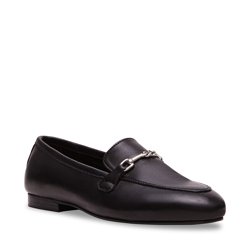 Catareena Loafer Black Leather