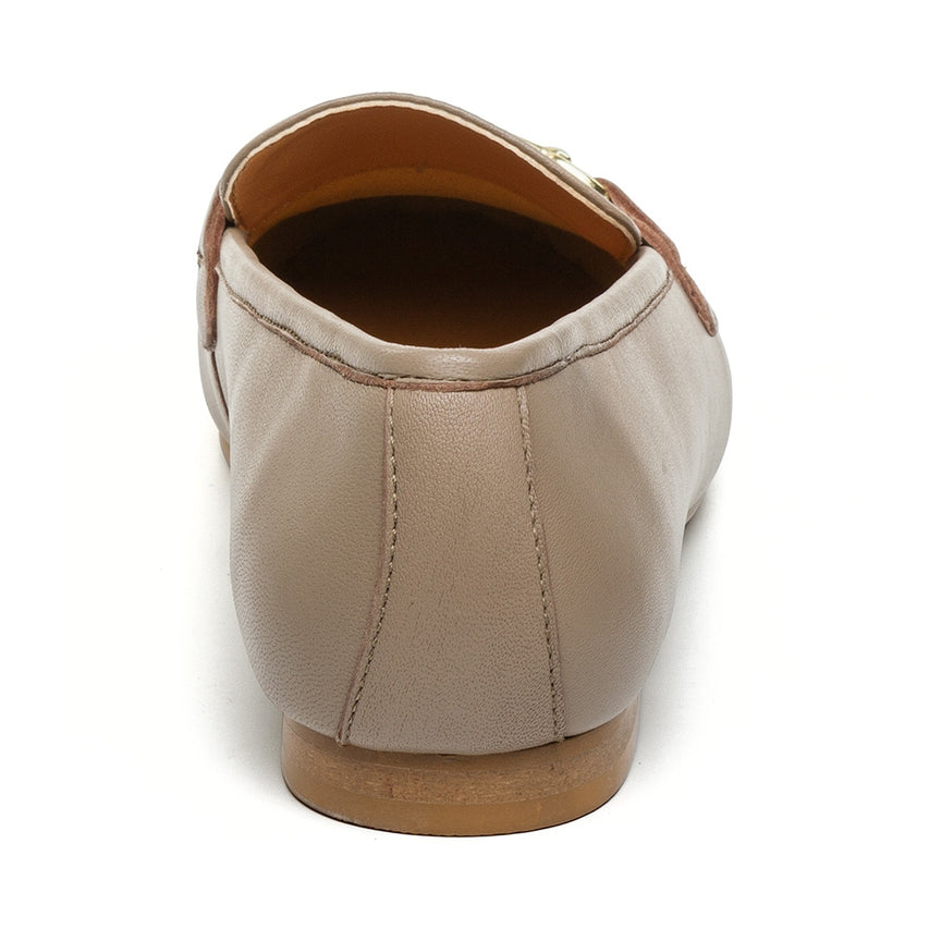 Catareena Loafer Nude Leather