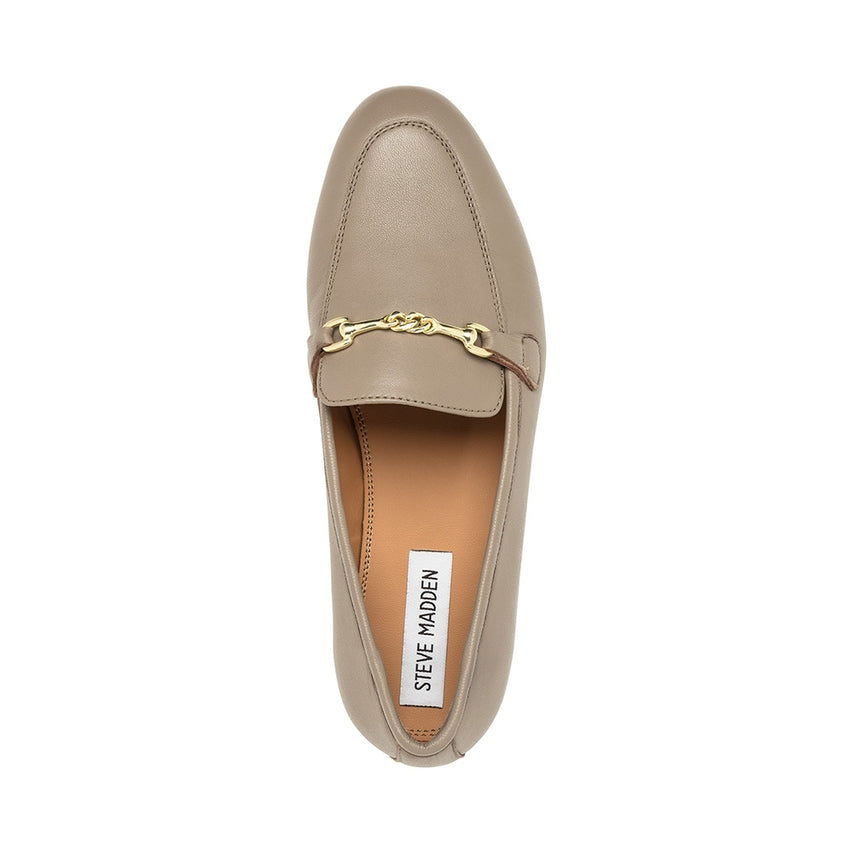 Catareena Loafer Nude Leather