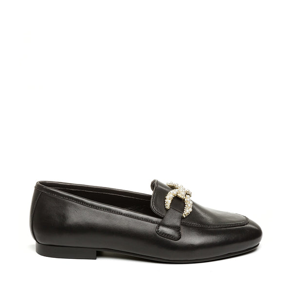 Cathleena Loafer Black Leather