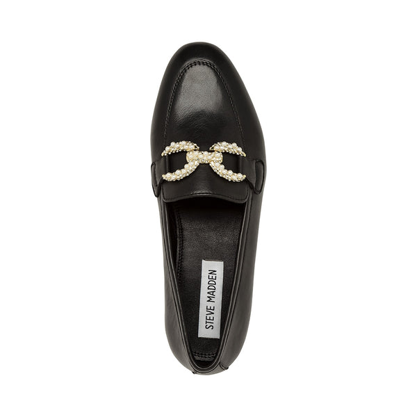 Cathleena Loafer Black Leather