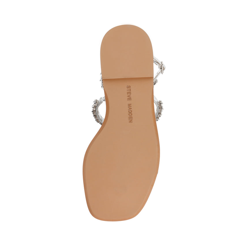 St Lucia Sandal Silver