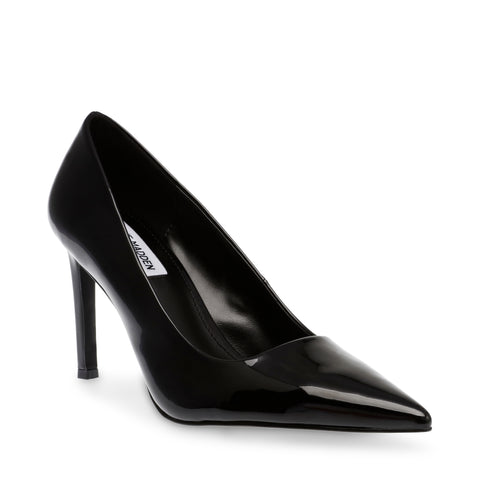 Steve Madden Prophecy Pump Black Patent Coleção Outono Inverno 2024