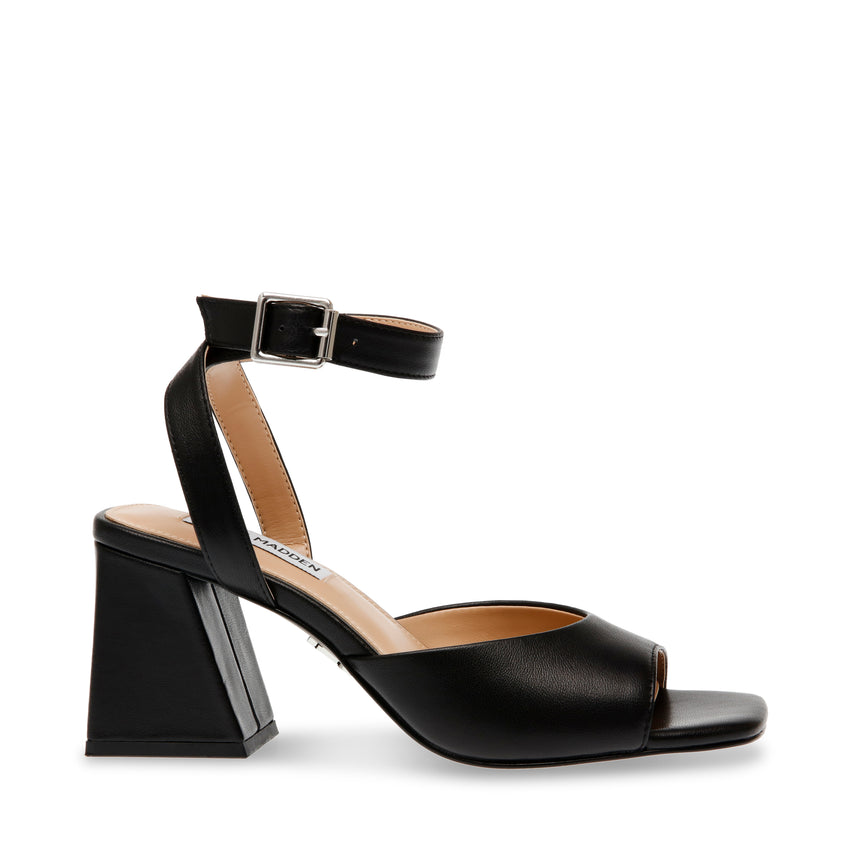 Glisten Black Leather