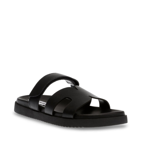 Missile-E Sandal Black Action Leather