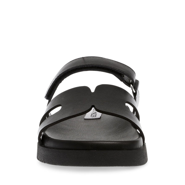 Missile-E Sandal Black Action Leather