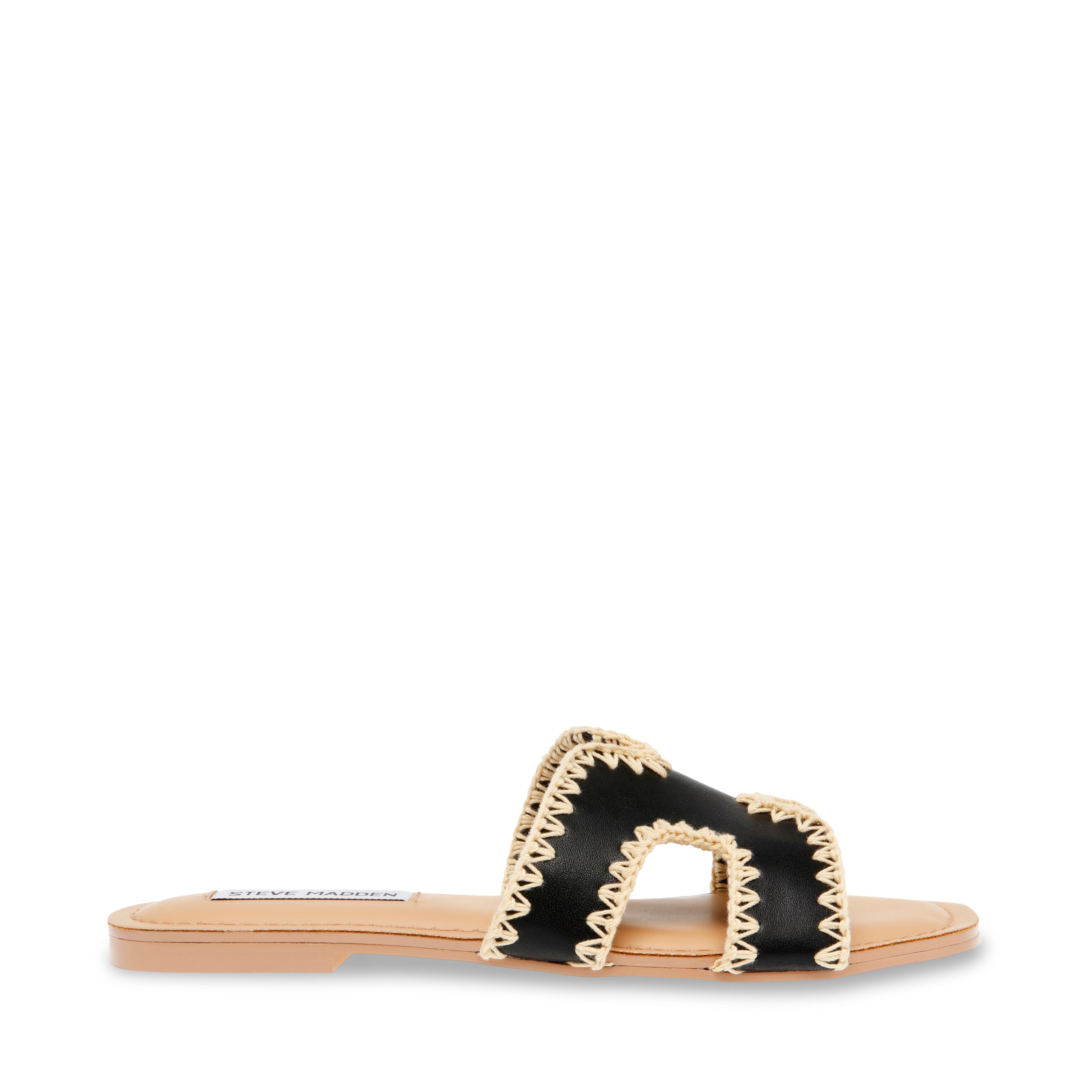Zigzag Black Action Leather