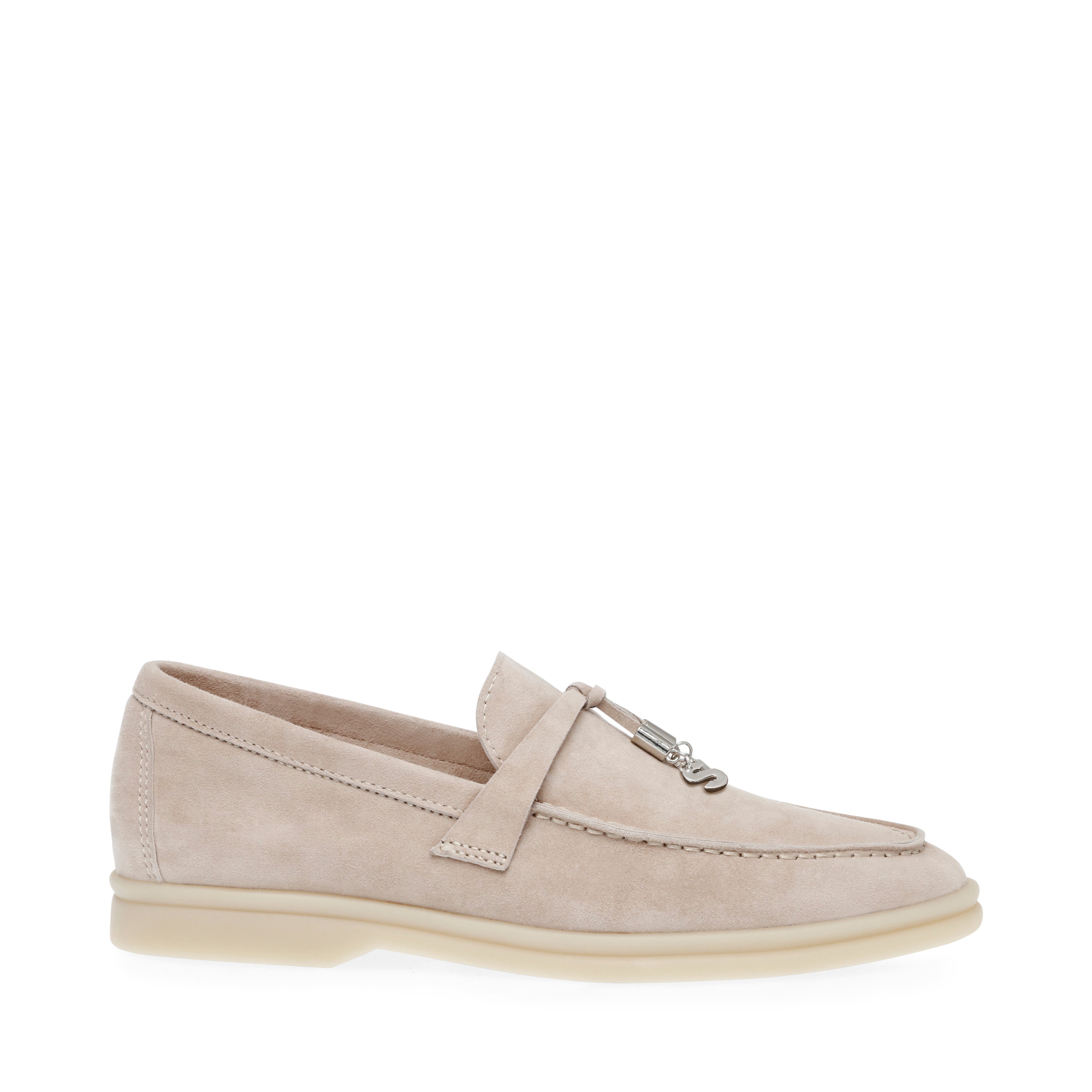 Portland Loafers Bone Suede