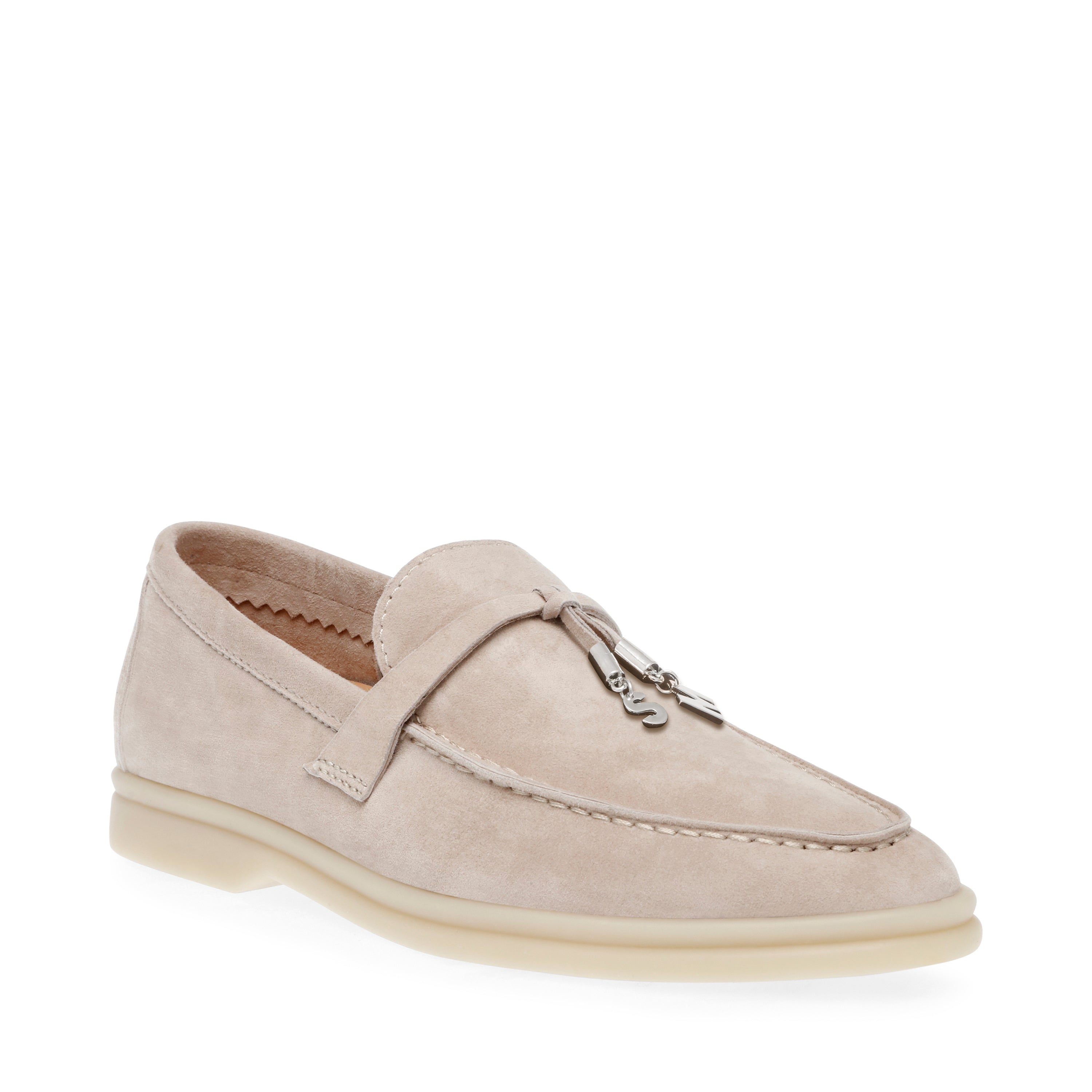 Portland Loafers Bone Suede - view 2