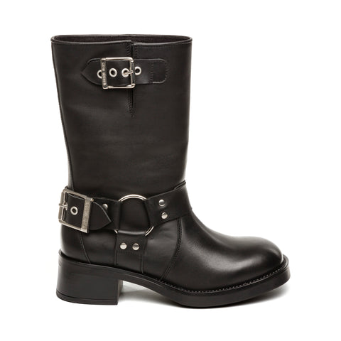 Steve Madden Blessing Boot Black Leather 35+