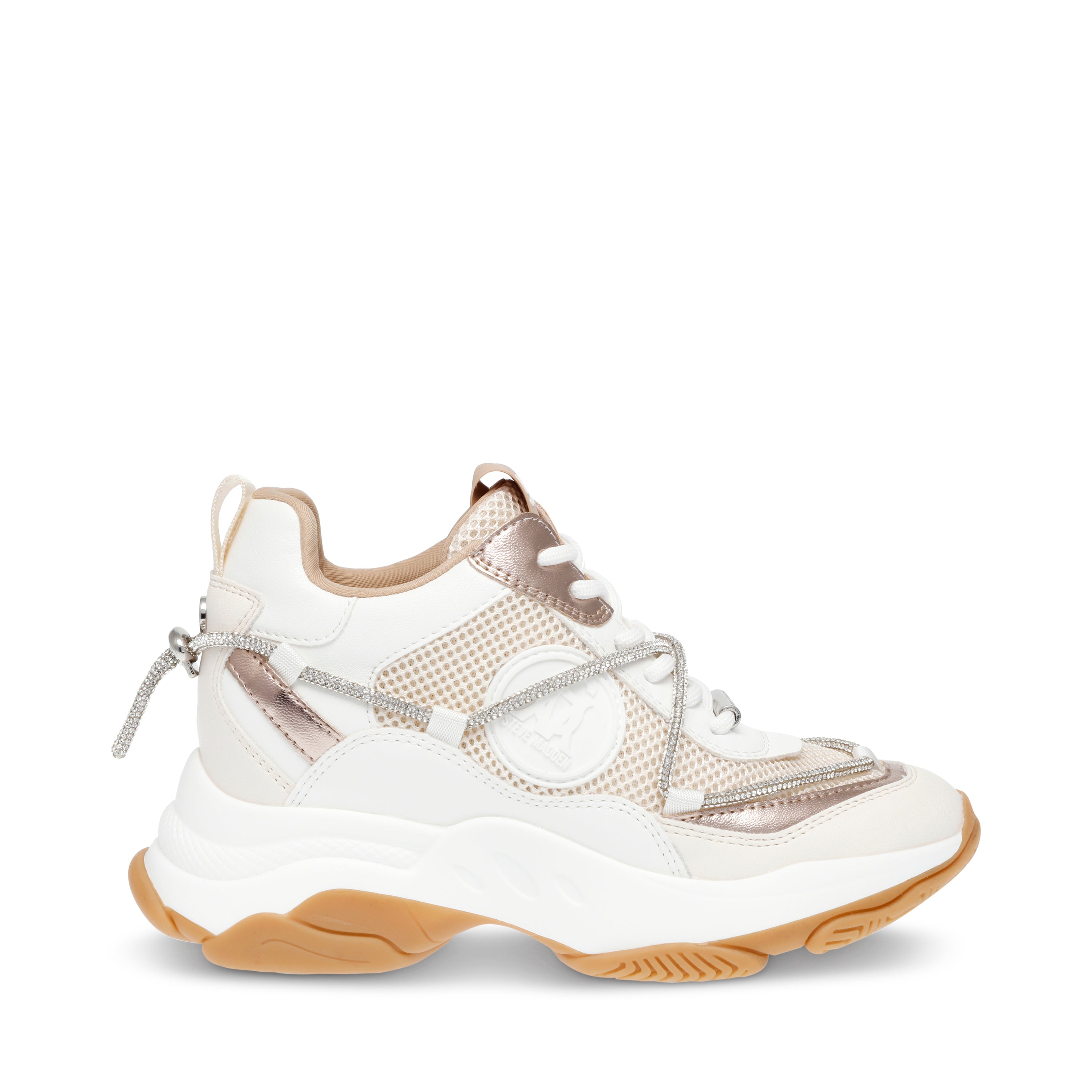 Motocross Sneaker Cream Rose Gold