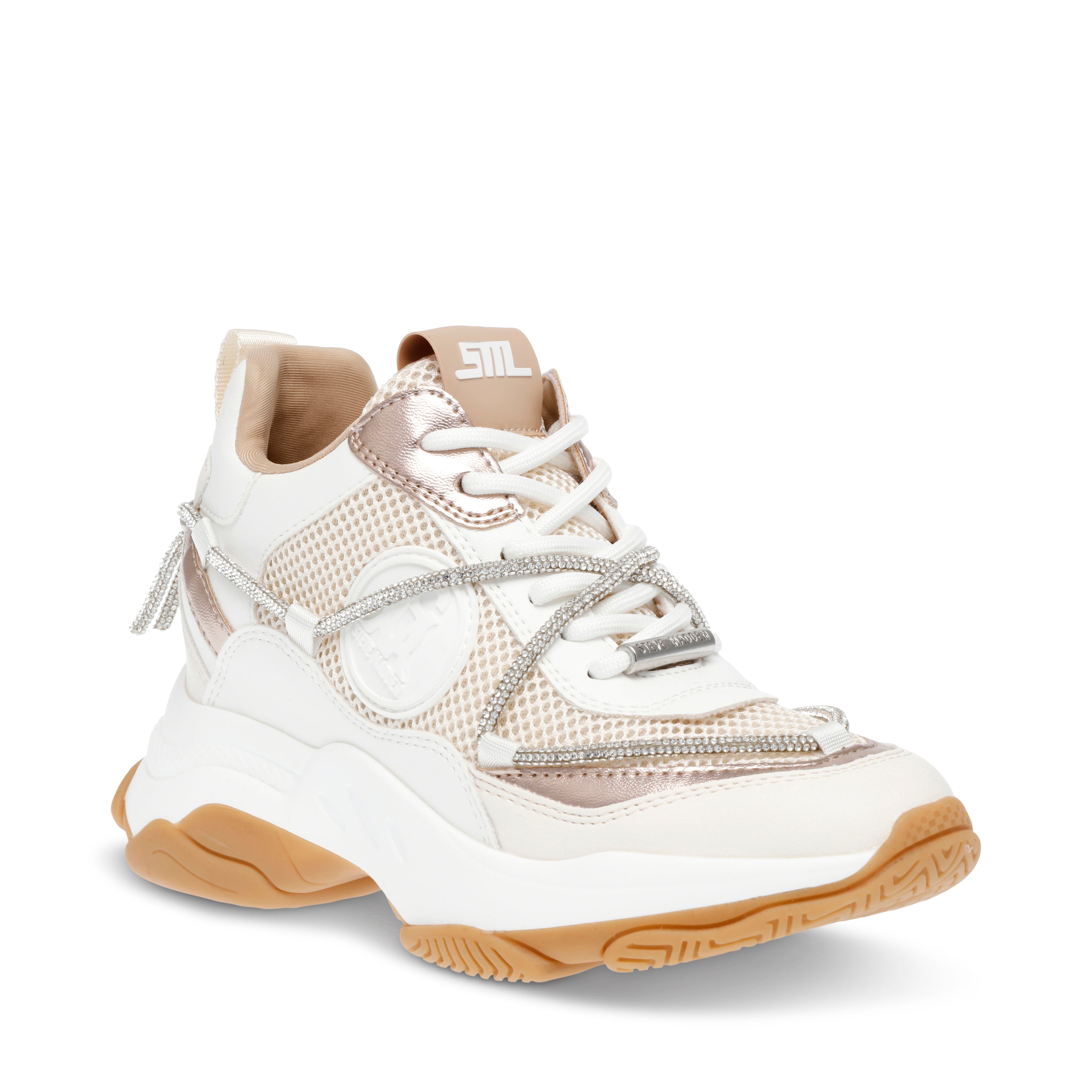 Motocross Sneaker Cream Rose Gold- Hover Image