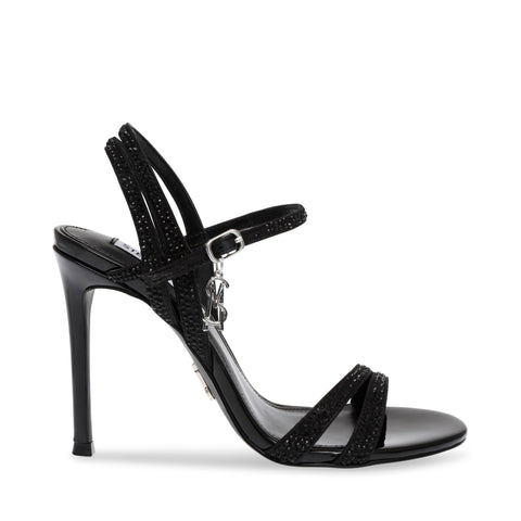 Steve Madden Surrealist Sandal Black Brilhos