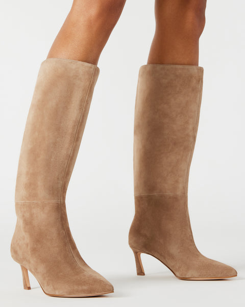 Lavan Boots Taupe Suede