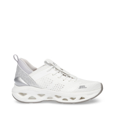 Steve Madden Surge 1R Sneaker White/Sil -15% em conjuntos de artigos selecionados