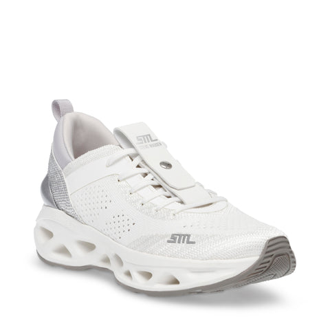 Steve Madden Surge 1R Sneaker White/Sil -15% em conjuntos de artigos selecionados