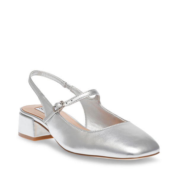 Marjorie Slingbacks Silver