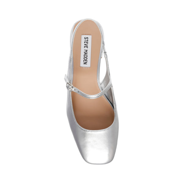 Marjorie Slingbacks Silver